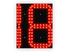 0430-2590 Scheda F1509 - cifra (18) - LED rossi H20cm _HQ